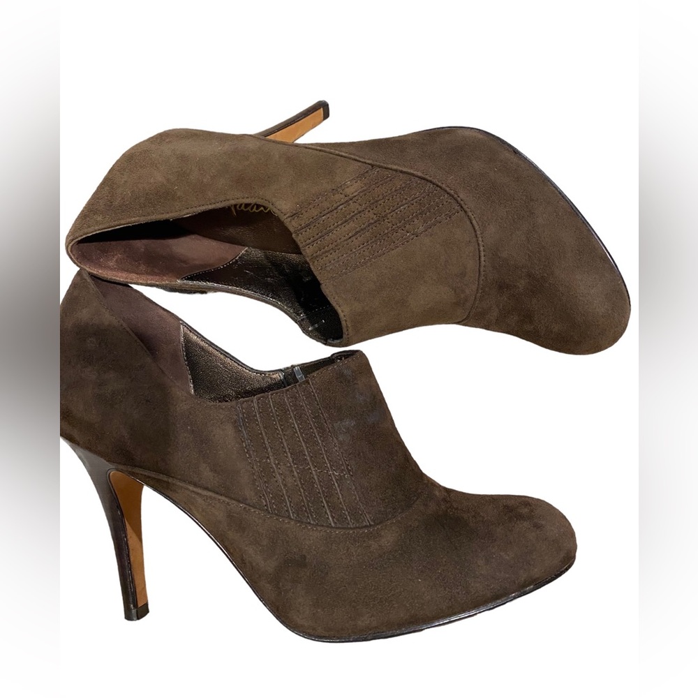 Cole Haan🚨NWOT Women's Nike Air Brown Suede Pull-on Ankle Booties Boots S7”NWOT